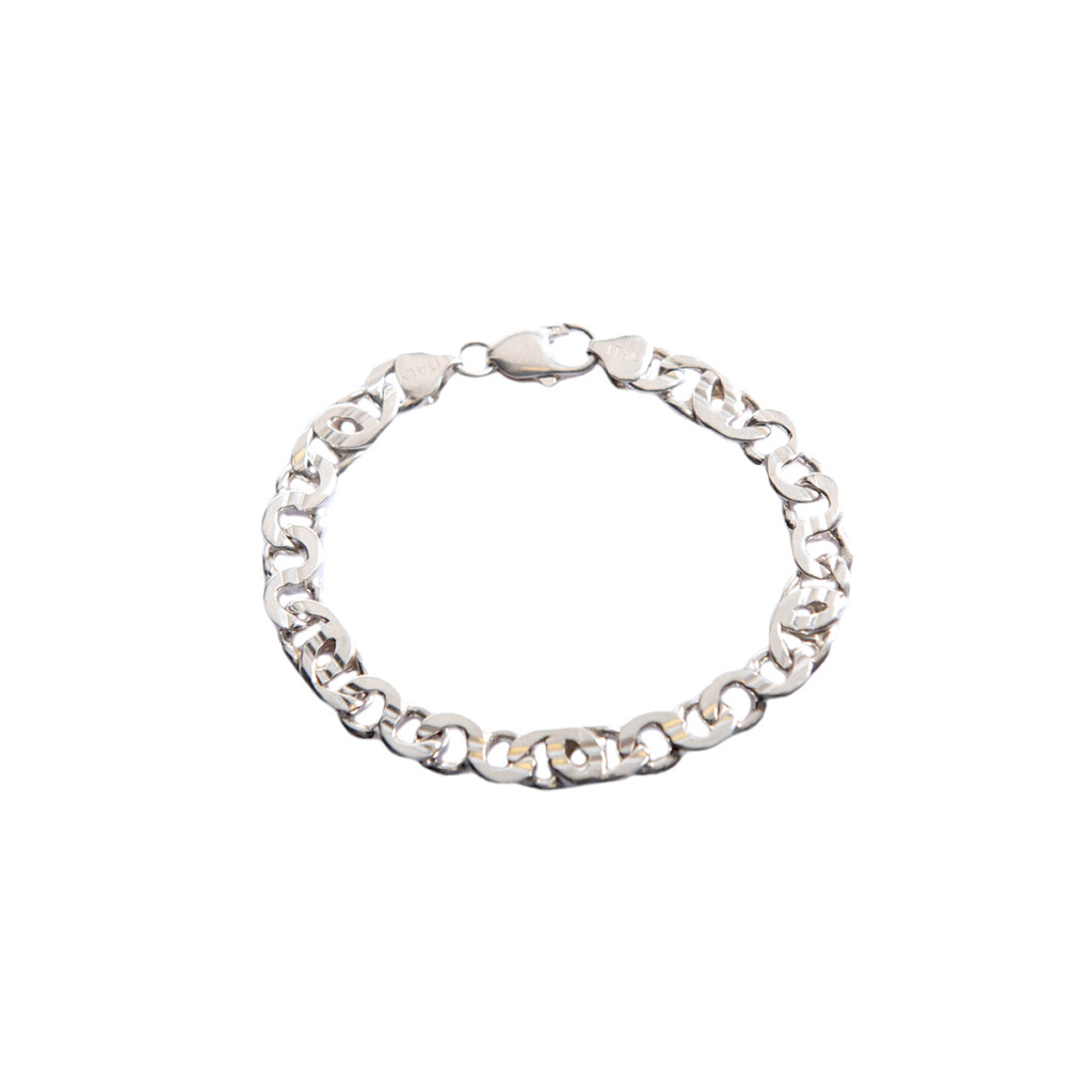 Βραχιόλι αλυσίδα ανδρικό 2 mm ασήμι 925 infinity