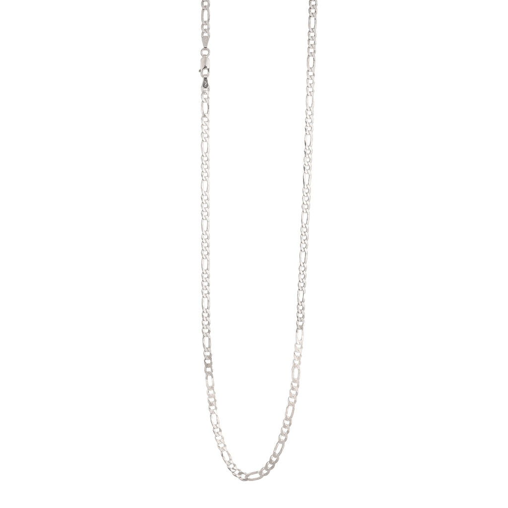 Αλυσίδα λαιμού 3 mm unisex figaro ασημένια 925