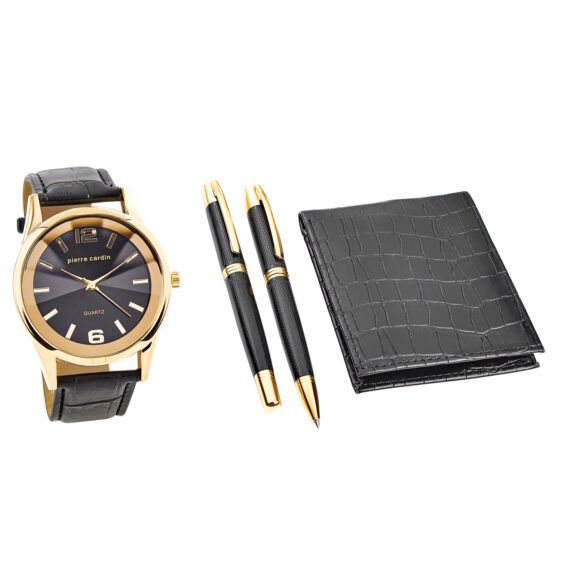 Pierre Cardin σετ δώρου ρολόι, πορτοφόλι, στυλό PCX7870EMI