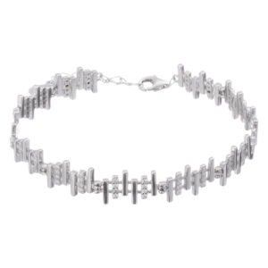 Βραχιόλι από ασήμι 925 με ζιργκόν