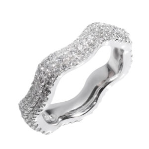 Δαχτυλίδι ολόβερο με ζιργόν από ασήμι 925