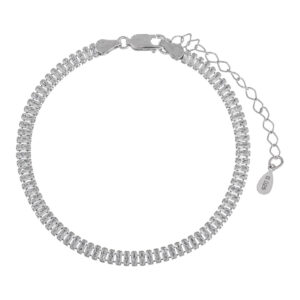Βραχιόλι από ασήμι 925 ριβιέρα - tennis