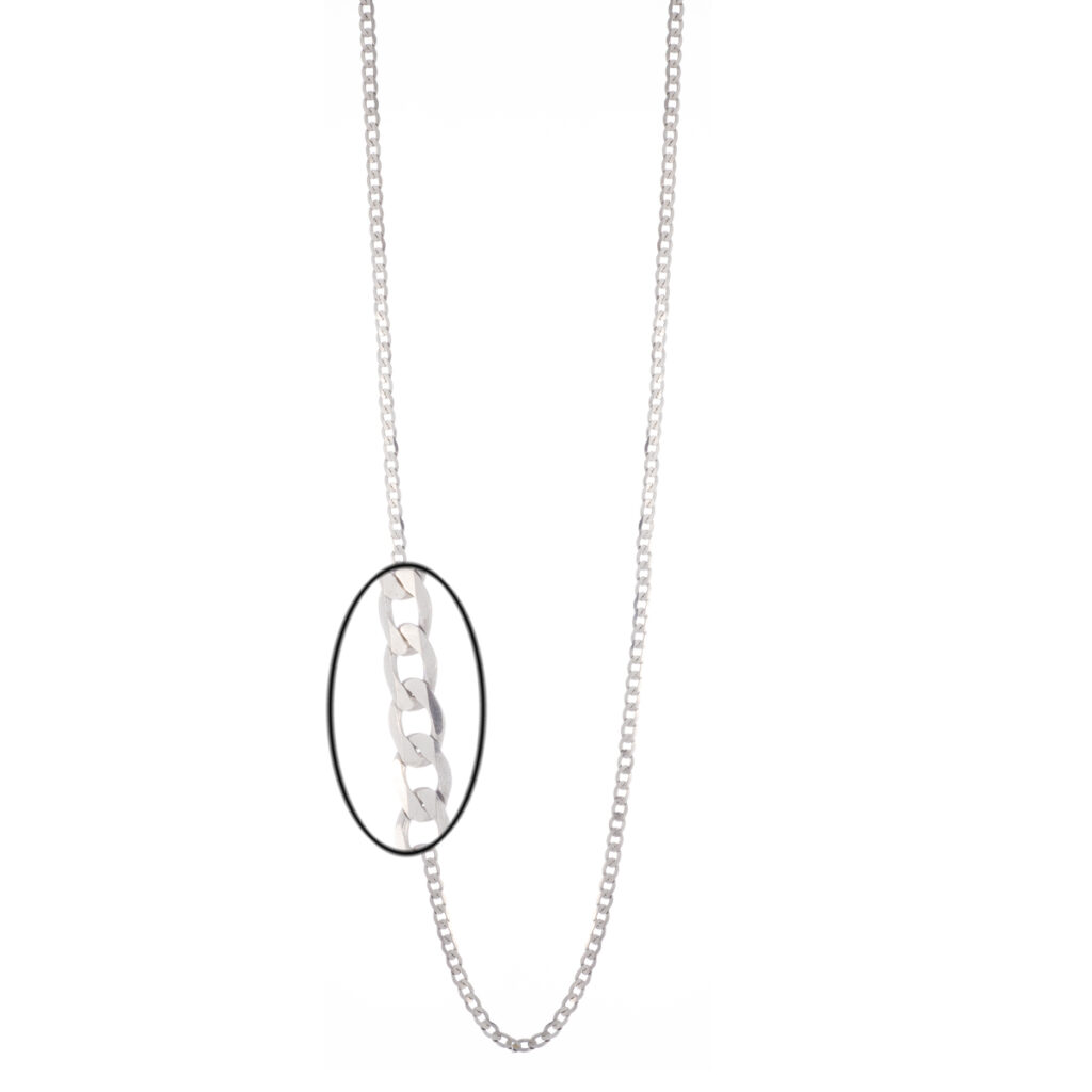 Αλυσίδα gourmet, cuban 2.8 mm ασήμι 925