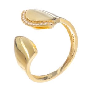 Δαχτυλίδι από επιχρυσωμένο ασήμι 925