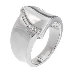 Δαχτυλίδι από επιροδιωμένο ασήμι 925