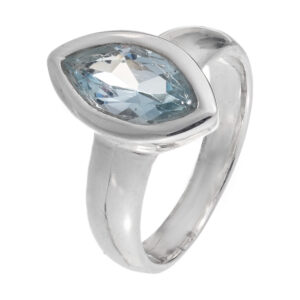 Δαχτυλίδι με τοπάζι από ασήμι 925