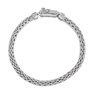 Βραχιόλι ανδρικό 7 mm ασήμι 925