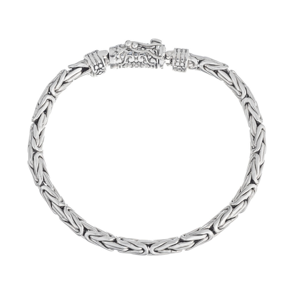 Βραχιόλι βυζαντινό 5.4 mm ασήμι 925