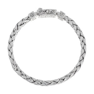 Βραχιόλι ανδρικό ασήμι 925 με θηρεούς