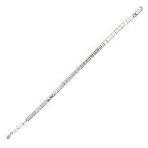 Βραχιόλι από Ασήμι 925 ριβιέρα με τριπλή σειρά ζιργκόν