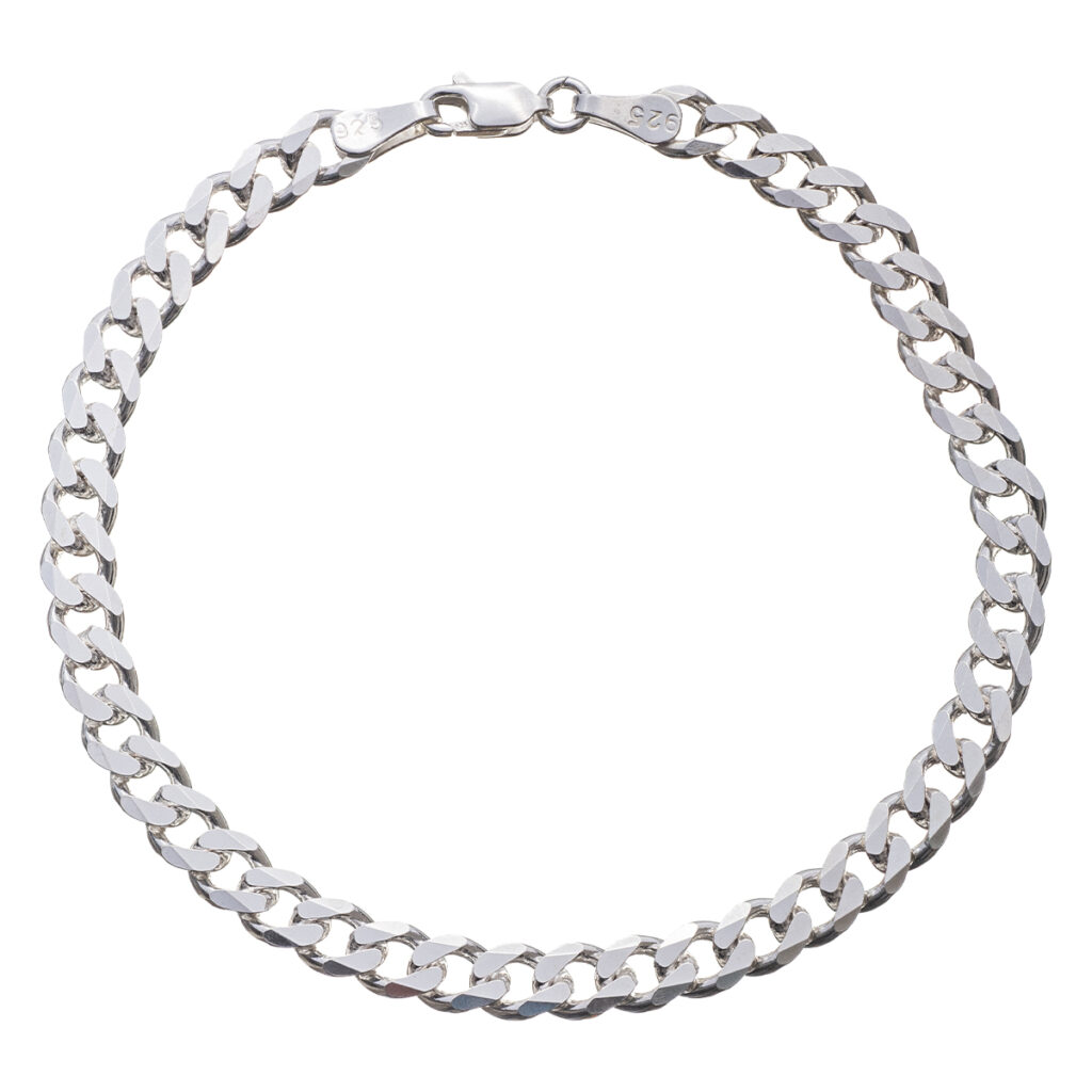 Βραχιόλι gourmet cuban 5.5 mm από ασήμι