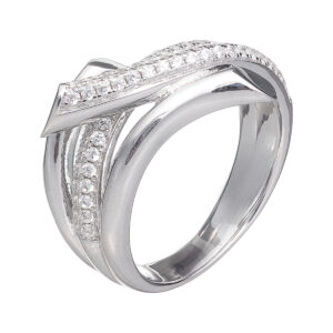 Aσημένιο Δαχτυλίδι 925 με ζιργκόν