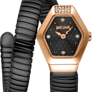 Ρολόι γυναικείο Just Cavalli Signature Snake Splora JC1L394M0075