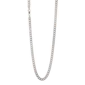 Αλυσίδα unisex gourmet cuban 1.5 mm ασήμι 925